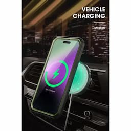 SUPCASE Unicorn Beetle Mag Series Case Compatible with MagSafe for iPhone 15/14/13, 6.1 Inch, Premium Hybrid Protective Clear Case, Guldan