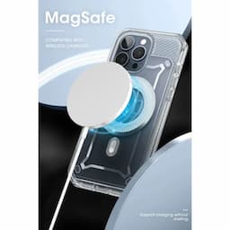 SUPCASE Unicorn Beetle Pro Mag Series Case Compatible with MagSafe for iPhone 15 Pro Max, 6.7 Inch (2023), with Bult-in Screen protector, Clear
