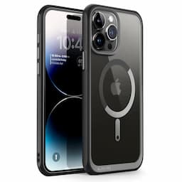 SUPCASE Unicorn Beetle Mag Series Case Compatible with MagSafe for iPhone 15 Pro Max, 6.7 Inch (2023), Premium Hybrid Protective Clear Case, Black