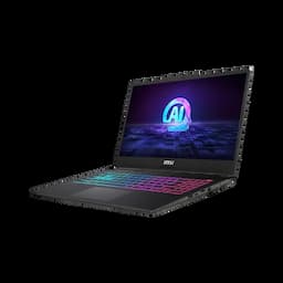 MSI 9S7-15K211-051 Cyborg 15 AI A1VEK-051 IN Laptop, Intel Core Ultra 5 125H Processor, DDR5 8GBx2 Memory, 1TB SSD, Windows 11 Home, Translucent Black