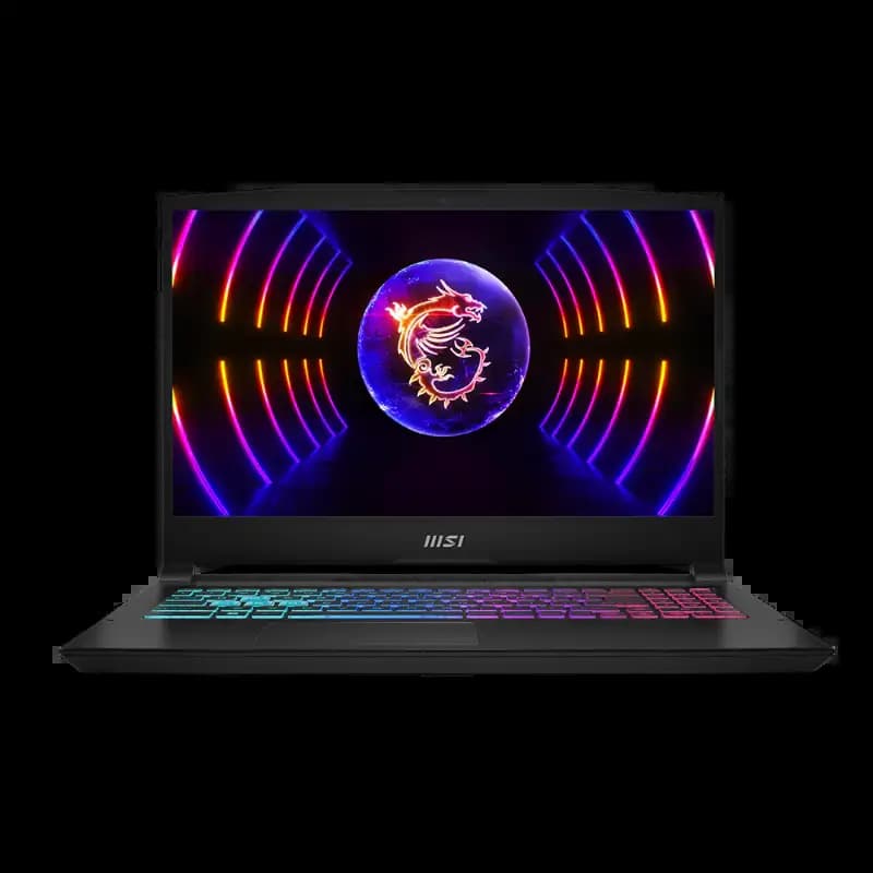 MSI 9S7-158571-2009 Katana 15 B13VGK-009 IN Laptop, Raptor Lake Intel Core i7-13700H Processor, DDR5 8GB*2 Memory, 1TB SSD, Windows 11 Home, Black