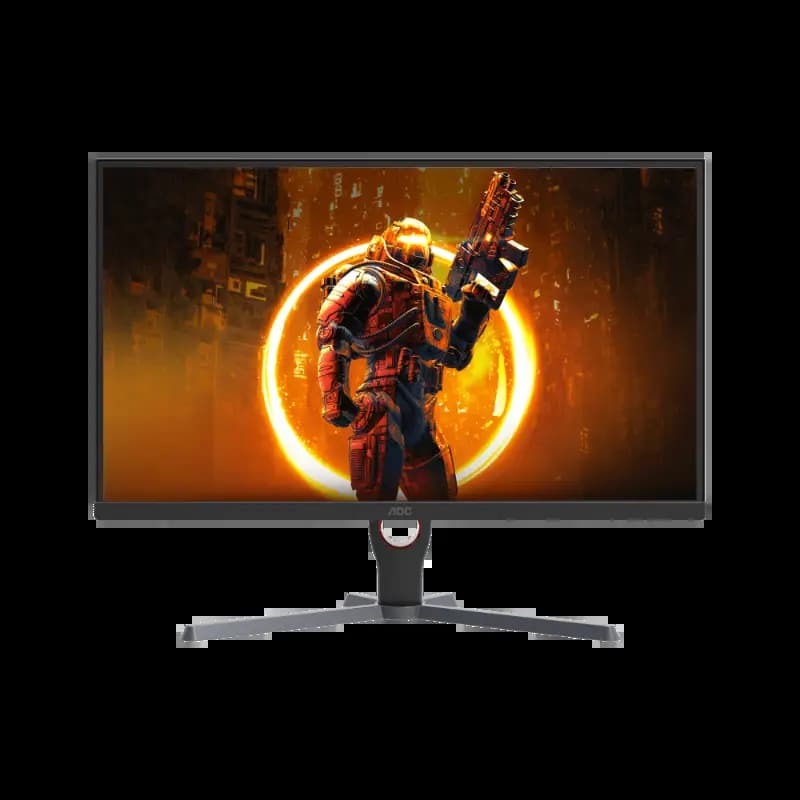 AOC 24G11E Narrow-Bezel Gaming Monitor, 23.8-inch, IPS Panel, 300 Nits Brightness