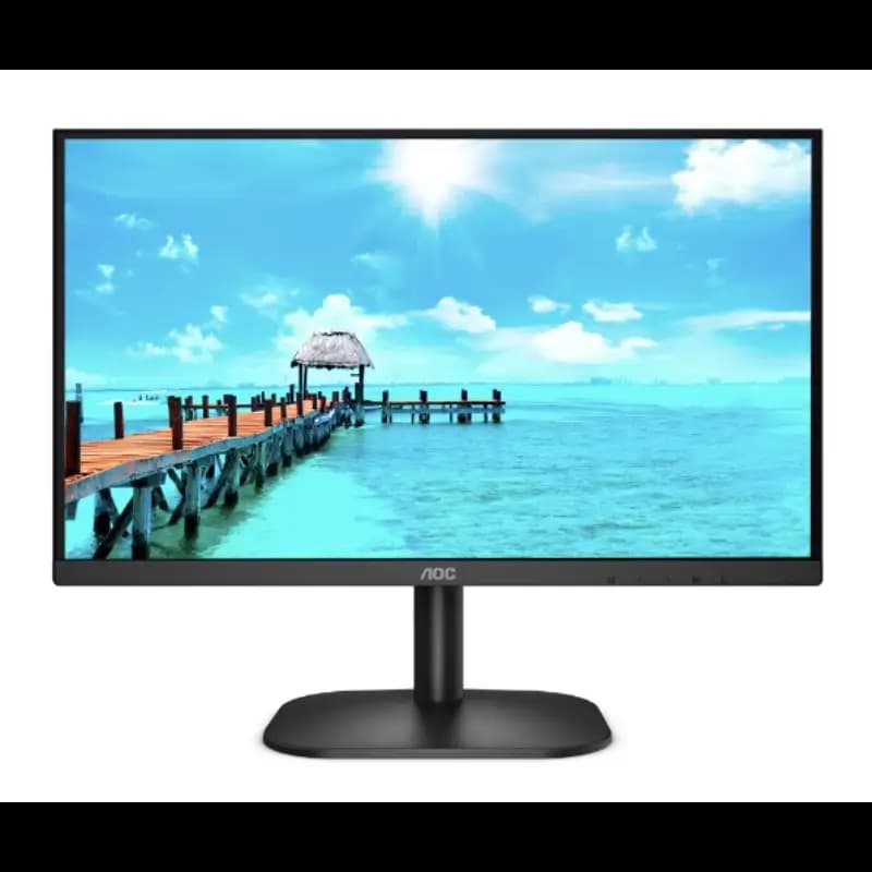 AOC 27B2H FHD Monitor, 27 Inch, IPS Panel, 3 Side Frameless