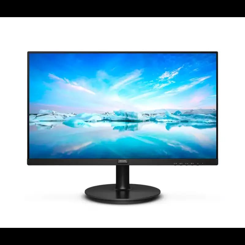 Philips 222V8LA/94 FHD Monitor, 21.45 Inch, VA Panel, 250 Nits Brightness
