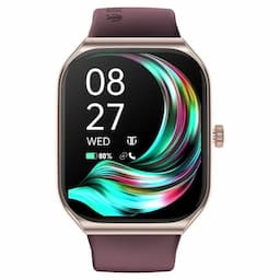 Titan 90188AP05 Smart Watch with 1.96 Inch AMOLED Display, 410 x 502 Pixel Resolution, AI Voice Assistant, Multiple Menu Styles