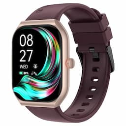 Titan 90188AP05 Smart Watch with 1.96 Inch AMOLED Display, 410 x 502 Pixel Resolution, AI Voice Assistant, Multiple Menu Styles