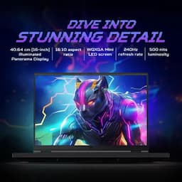 Acer Predator Helios 16 NH.QNXSI.003, 14th Gen Intel Core i9 Processor Laptop, Windows 11 Home, 16 GB, 1 TB SSD, NVIDIA GeForce RTX 4070) PH16-72, WQXGA LED Backlit IPS Display with 240 Hz, 500 Nits High-Brightness, Abyssal Black, 2.65 KG