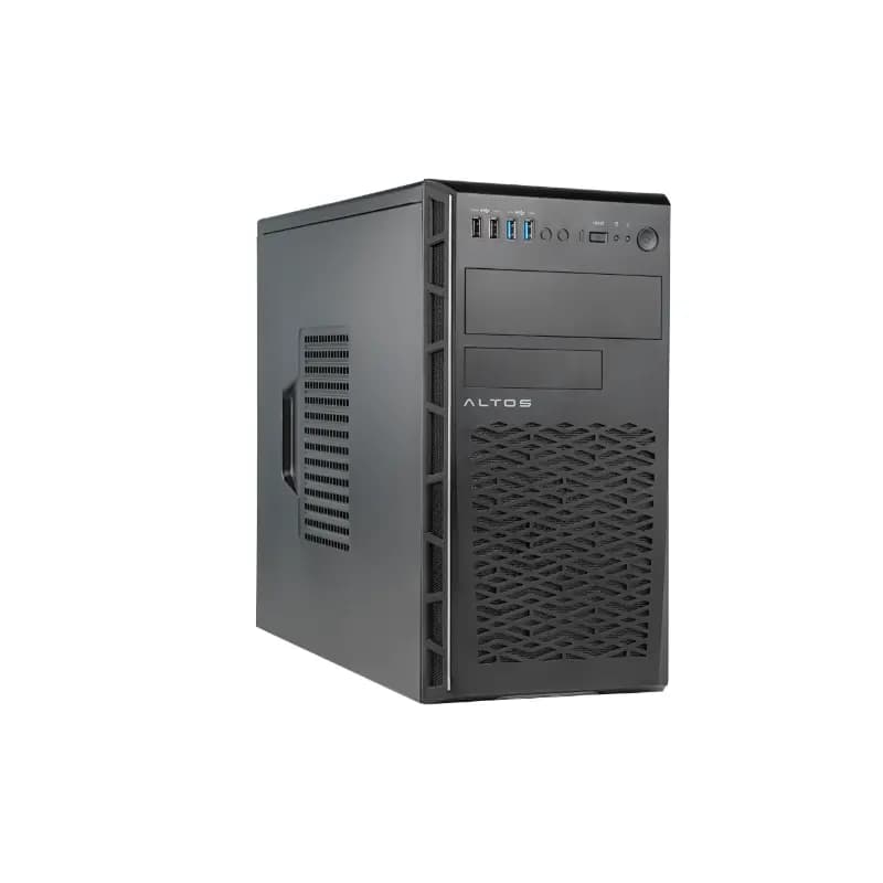 Altos T10 F6 Server, Intel Xeon-2324G, Intel C252 Chipset , 16GB DDR4 RAM, 512 GB M.2 NVME Storage, Keyboard , Mouse, Dos, 3 Years warranty