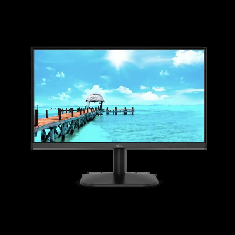 AOC 22B2HN, 21.5 Inch Full HD VA Frameless Monitor, HDMI, VGA, Black