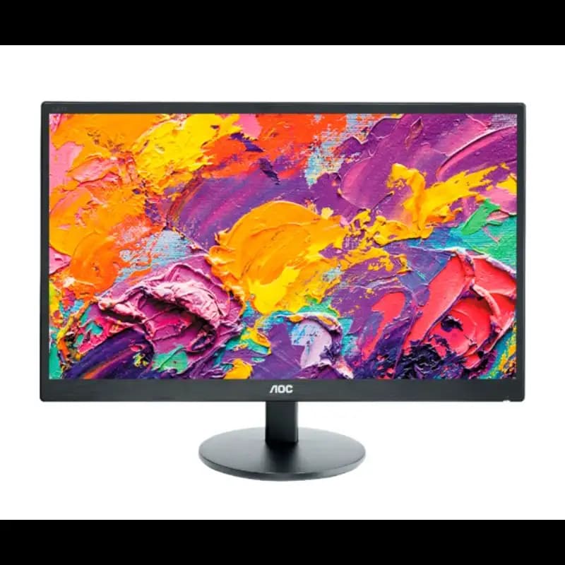 AOC E2270SWHN FHD Flat Monitor, 200 Nits Brightness, 1920x1080, 21.5 Inch