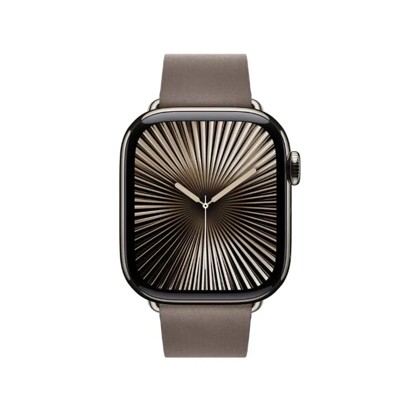 Apple Watch MXW43ZM/A, 42mm Dark Taupe Modern Buckle - Medium