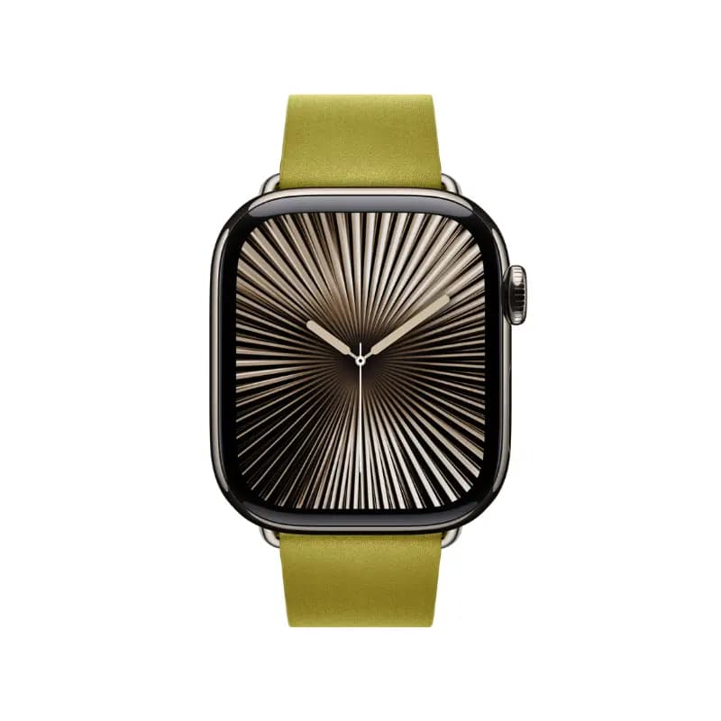 Apple Watch MXW63ZM/A, 42mm Chartreuse Modern Buckle - Small