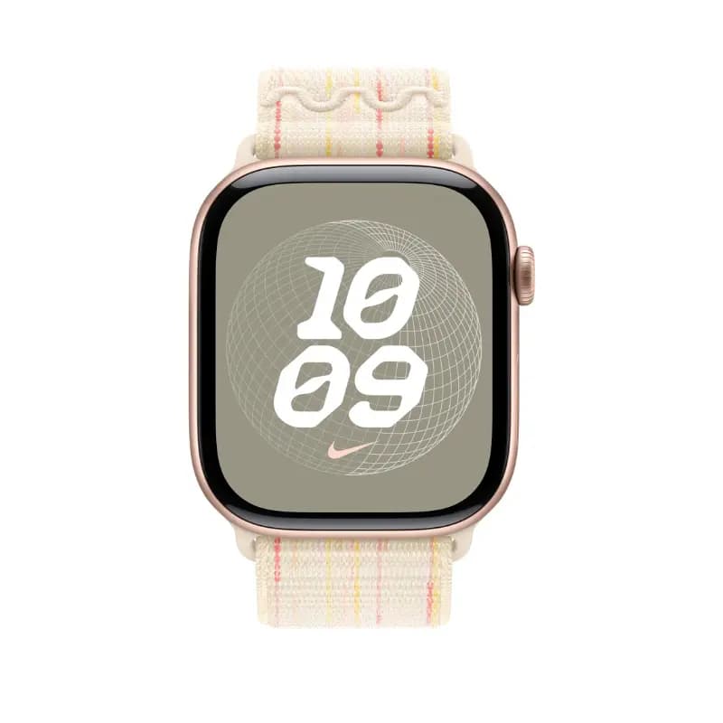 Apple Watch MYJE3ZM/A, 46mm Starlight/Pink Nike Sport Loop
