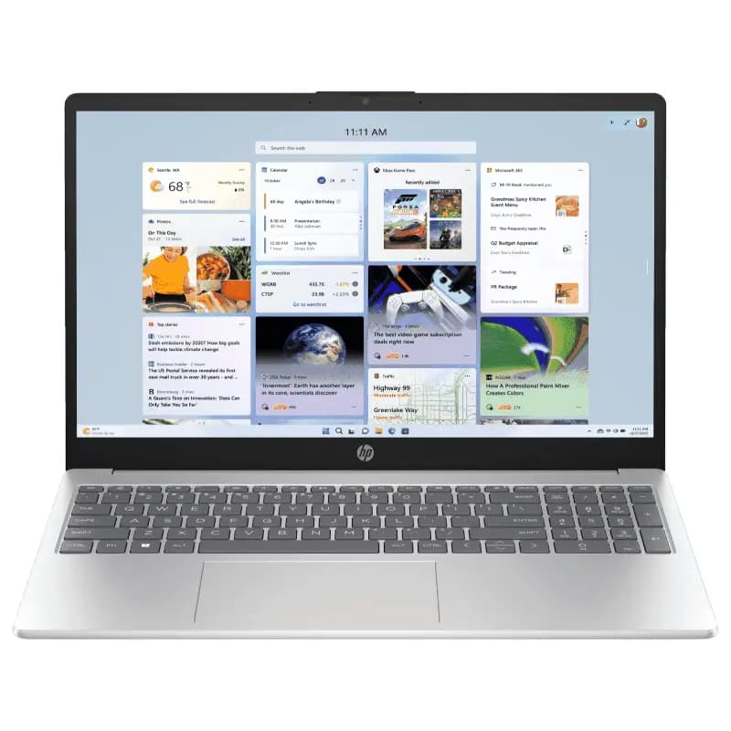 HP A33FQPA#ACJ Laptop 39.6 cm (15.6) 15-fd0063TU 8 GB RAM, 512 GB Storage, Windows 11 - Silver