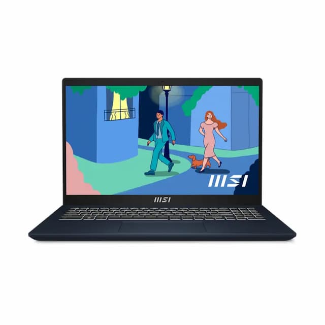 MSI 9S7-15HK12-071 Modern 15 B7M Laptop Ryzen 5 7530U Processor, AMD Radeon Graphics, Onboard DDR IV 16GB (3200MHz), 512 GB SSD, Windows 11 Home, 15.6 Inch Display