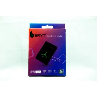 BRYT BR-5001-31 Pro SSD SATA III- 2.5 Inch 512 GB Desktop, Laptop Internal Solid State Drive (SSD) (Read Speed up to 550 MB/s & Write Speed up to 500 MB/s)(Interface: SATA III, Form Factor: 2.5 Inch)