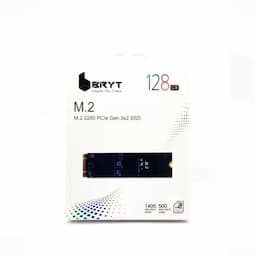 BRYT BR-5001-47 M.2 2280 PCle Gen 3X2 SSD 128 GB Desktop, Laptop Internal Solid State Drive (SSD) (Read Speed up to 1400 MB/s & Write Speed up to 800 MB/s)(Interface: M.2, Form Factor: M.2)