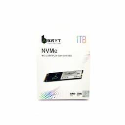 BRYT BR-5001-02 PCIe NVMe Gen 3x4 SSD 1TB Desktop, Laptop Internal Solid State Drive (SSD) (Read Speed up to 1800 MB/s & Write Speed up to 900 MB/s)(Interface: PCIe NVMe, Form Factor: M.2)