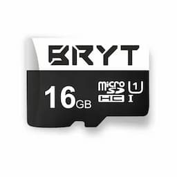 BRYT BR-5001-18UHS-1 High Capacity Micro SD Card 16 GB MicroSDHC Class 10 90 MB/s Memory Card