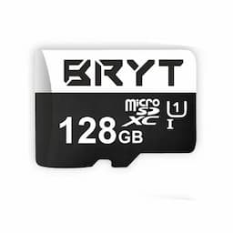 BRYT BR-5001-21 UHS-1 High Capacity Micro SD Card 128 GB MicroSDHC Class 10 90 MB/s Memory Card