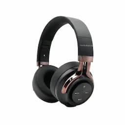 Hammer Bash, Over the Ear Wireless Bluetooth Headphones with Mic, Black
