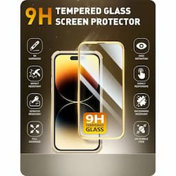 i-Blason Ares Designed for iPhone 14 Pro Case 6.1 inch (2022 Release), Dual Layer Rugged Clear Bumper Case with Built-in Screen Protector (Clear MagSafe+Glass)Myth