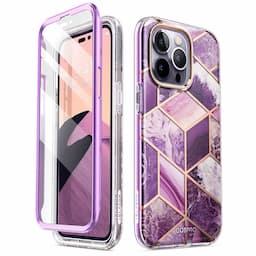 i-Blason Cosmo Series Case for iPhone 14 Pro, 6.1 Inch (2022) with built-in Screen Protector,Ameth