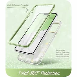 i-Blason Cosmo Series Case for iPhone 14 Plus, 6.7 Inch (2022) with built-in Screen Protector,Mintfly