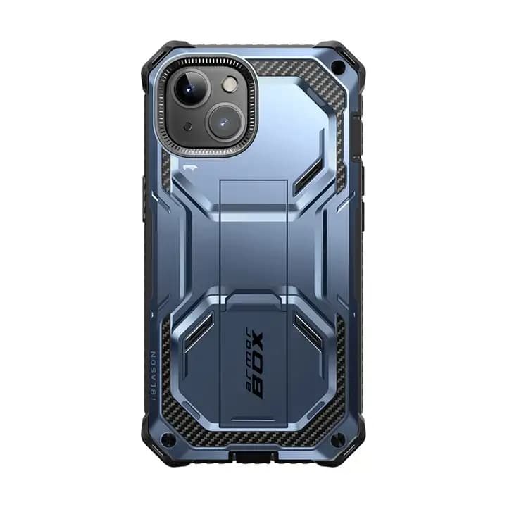 i-Blason Armorbox Series Case for iPhone 14 Plus (2022), 6.7 Inch, Built-in Screen Protector Full-Body Rugged Holster Case,Tilt