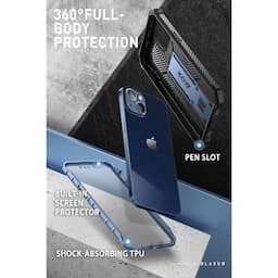 i-Blason Armorbox Series Case for iPhone 14 Plus (2022), 6.7 Inch, Built-in Screen Protector Full-Body Rugged Holster Case,Tilt