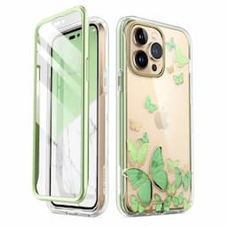 i-Blason Cosmo Series Case for iPhone 14 Pro Max, 6.7 Inch (2022) with built-in Screen Protector,Mintfly