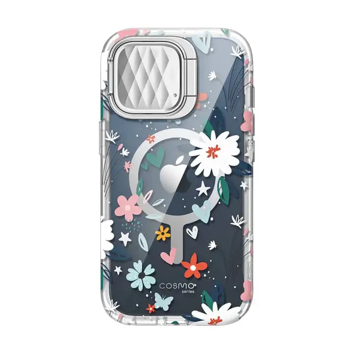 i-Blason Cosmo Series Case for iPhone 15 Pro, 6.1 Inch (2023) with built-in Screen Protector&Magsafe Compatible&Camera Cover,Paint