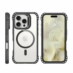 MOBUSA iPhone 16 Pro 6.3 inch Bungee Black Case