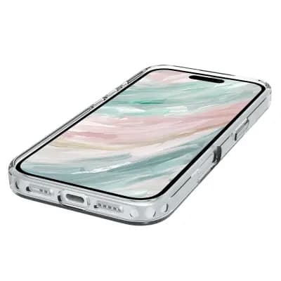 MOBUSA Hybrid 2.0 mm PC+TPU Slim Anti-Scratches Clear Magnetic Phone Case for iPhone 16