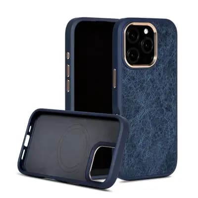 MOBUSA iPhone 16 Pro 6.3 inch Outfit Navy Blue Case