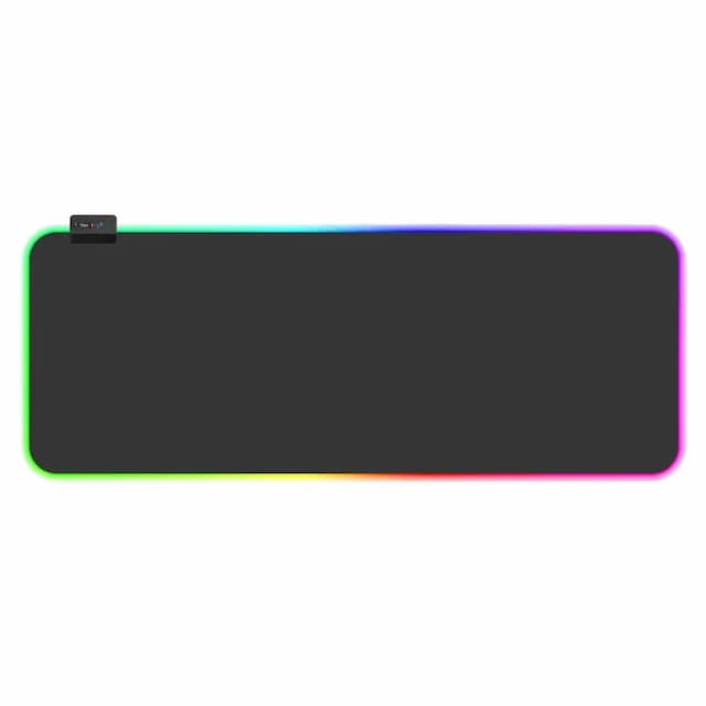 Offbeat RGB Gaming Mouse Pad, Rubber, plastic and cloth Material