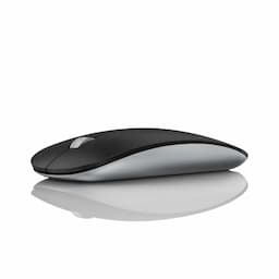 Offbeat Atom Black, 3D Buttons With Dual Bluetooth + Wireless Mouse, Laser Optic Sensor, Black