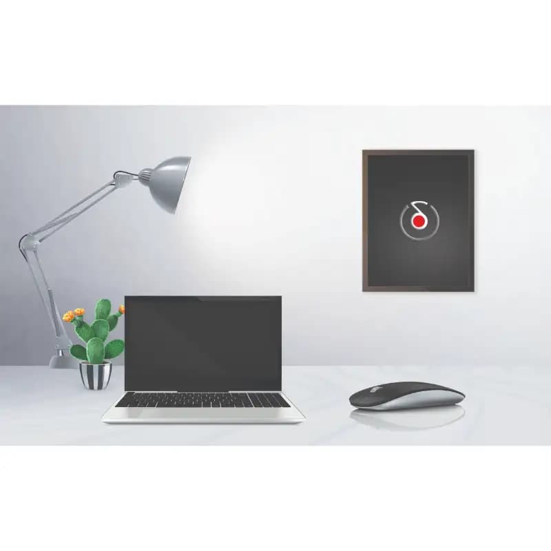 Offbeat Atom Black, 3D Buttons With Dual Bluetooth + Wireless Mouse, Laser Optic Sensor, Black