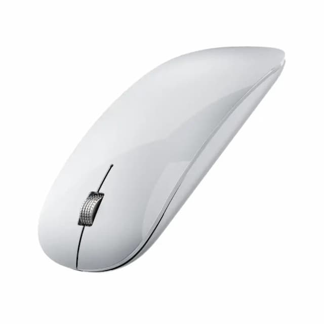 Offbeat Atom Silver, 3D Buttons with Dual bluetooth + Wireless mouse for Window/ios/android/linux, Laser Optic Sensor