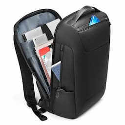 Offbeat Darkside 15.6 inch laptop, rpet, Nylon, Polyster Material, Laptop backpack, Black