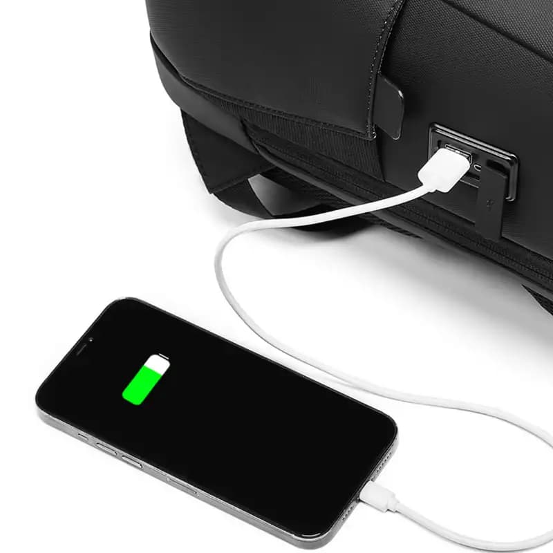 Offbeat Darkside 15.6 inch laptop, rpet, Nylon, Polyster Material, Laptop backpack, Black