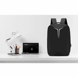 Offbeat Dynamic armor 15.6 inch laptop, rpet, Nylon, Polyster Material, Laptop backpack, Black