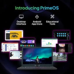 Primebook 4G PB4G11128#006C, MediaTek MT8788 - 4 GB RAM 128 GB EMMC Storage, Prime OS , 11.6 Inch, Black, 1.2 kg, Android Laptop