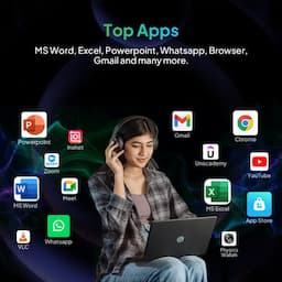 Primebook 4G PB4G11128#006C, MediaTek MT8788 - 4 GB RAM 128 GB EMMC Storage, Prime OS , 11.6 Inch, Black, 1.2 kg, Android Laptop