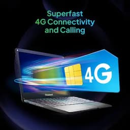 Primebook 4G - DC PB4G11064#006C, Mediatek MT8788, 4 GB RAM, 64 GB eMMC Storage, Prime OS, 11.6 inch, Black, 1.2 kg, Thin and Light Android Laptop