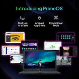 Primebook 4G - DC PB4G11128#006C, Mediatek MT8788, 4 GB RAM, 128 GB eMMC Storage, Prime OS, 11.6 inch, Black, 1.2 kg, Thin and Light Android Laptop