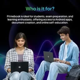 Primebook 4G - DC PB4G11128#006C, Mediatek MT8788, 4 GB RAM, 128 GB eMMC Storage, Prime OS, 11.6 inch, Black, 1.2 kg, Thin and Light Android Laptop