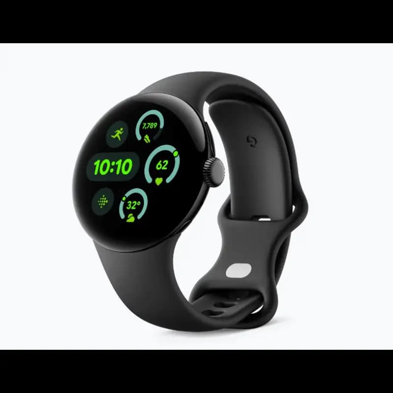 Google GA09395-US-N Pixel Watch 3, 41mm Smartwatch, Black/Obsidian