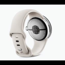 Google GA09396-US-N Pixel Watch 3, 41mm Smartwatch, Silver/Porcelain