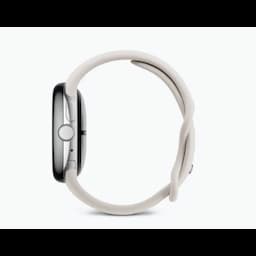 Google GA09396-US-N Pixel Watch 3, 41mm Smartwatch, Silver/Porcelain